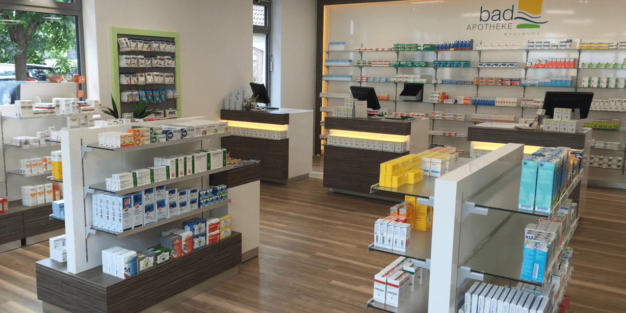 Bad Apotheke Offizin - der Verkaufsraum