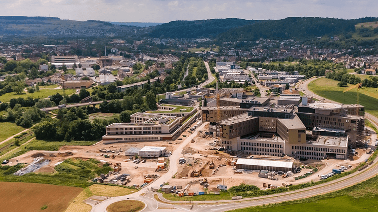Wo heute noch gebaut wird, entsteht die Gesundheitsversorgung von morgen (Foto: Maurice Kubitschek)